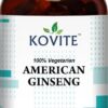 Version 1.0.0 Ginseng americano Kovite cápsulas vegetales 60 unidades