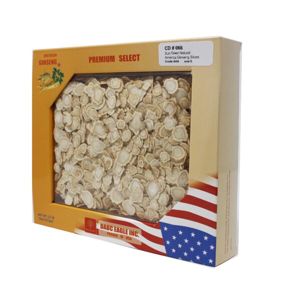 Rodajas de ginseng americano DABC OAK LAND Wisconsin