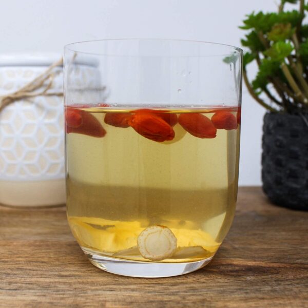 Version 1.0.0 Ginseng americano de Wisconsin DOL para preparación de té tradicional