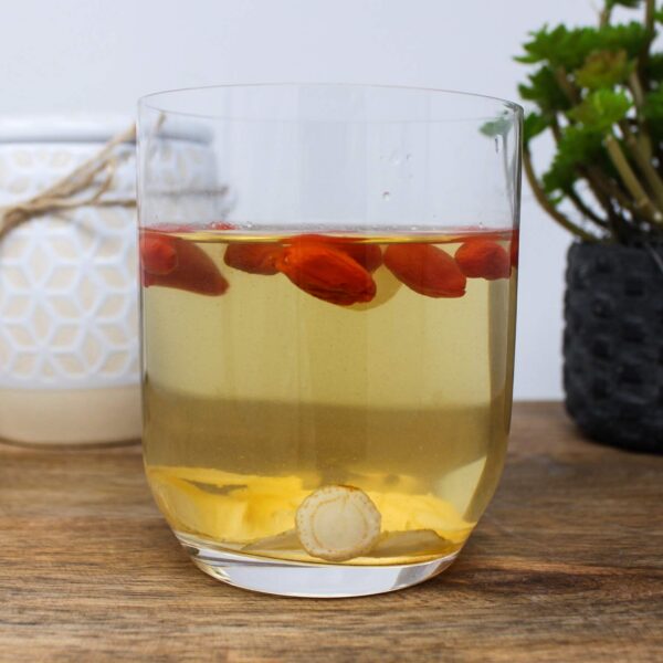 Version 1.0.0 ginseng americano wisconsin rodajas pequeñas en caja