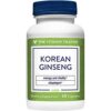 Ginseng coreano raíz entera cápsulas 648mg The Vitamin Shoppe