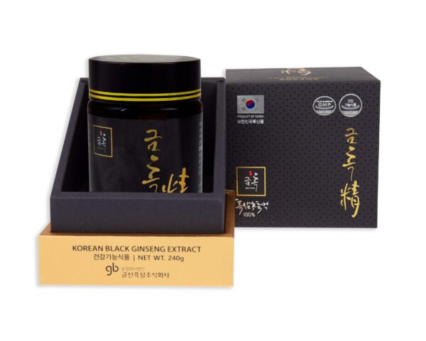 Ginseng Negro Coreano GeumHeuk lado del envase