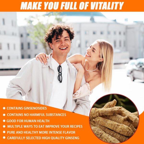 Ginseng puro seleccionado a mano de Wisconsin