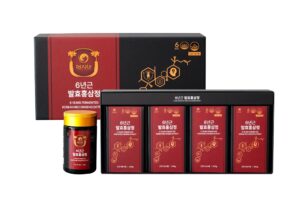 Botellas de ginseng rojo coreano fermentado SAMSIDAE 6 años 240g