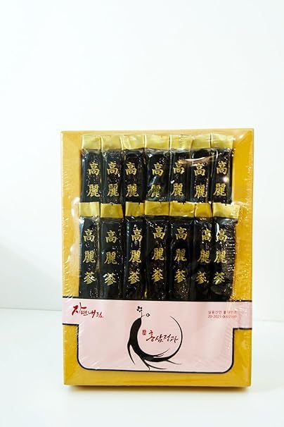 Raíces extra grandes de ginseng rojo coreano con miel natural