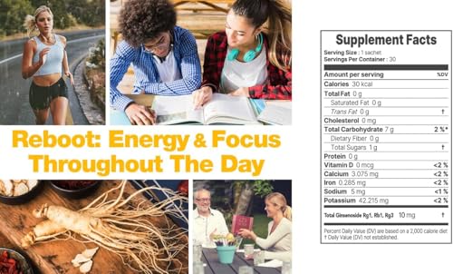 Ginseng rojo profundo premium para energía y vitalidad