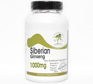Ginseng siberiano suplementación 1000mg Naturetition