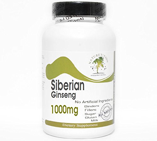 Ginseng siberiano suplementación 1000mg Naturetition