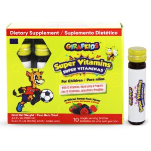 Frasco líquido GirafKids sabor bosque frutal