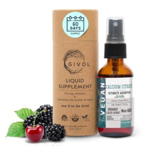 Version 1.0.0 GIVOL calcio citrato líquido spray frente