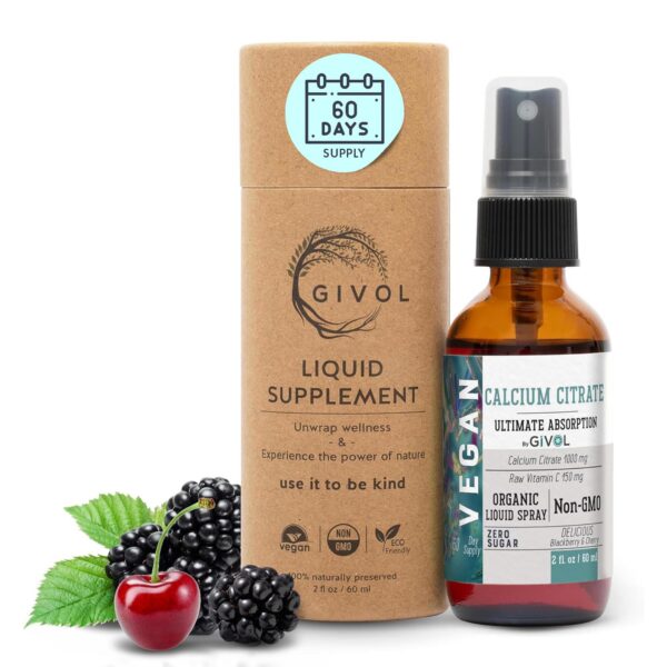 GIVOL calcio citrato líquido spray frente
