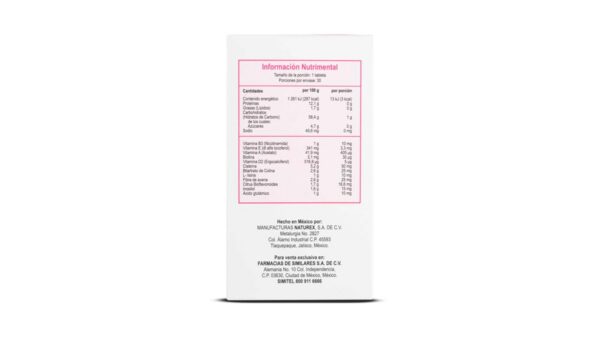 Version 1.0.0 Tabletas del suplemento