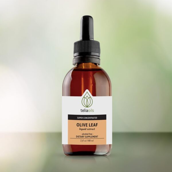 Version 1.0.0 Glicerina extracto de hoja de olivo Teliaoils para salud