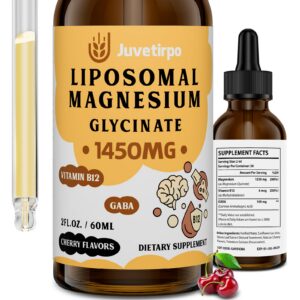 Gotas glicinato magnesio sabor cereza frasco