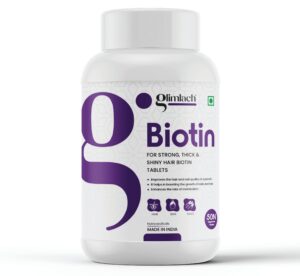 Version 1.0.0 Frasco GLIMLACH Biotin etiqueta frontal