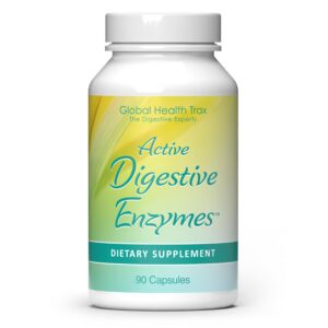 Version 1.0.0 Frasco de Active Digestive Enzymes de Global Health Trax