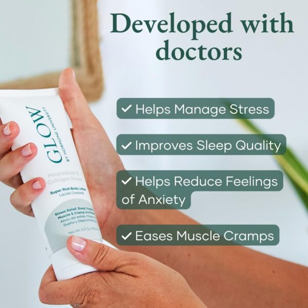 Version 1.0.0 Etiqueta de Glow Magnesium Lotion