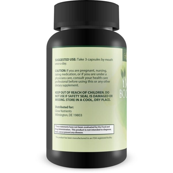 Version 1.0.0 Cápsulas de refuerzo inmunológico herbal en mano