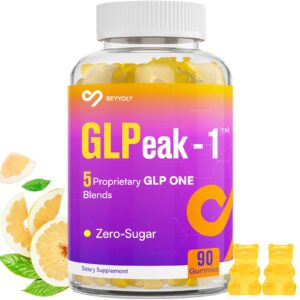 Version 1.0.0 Frasco de GLP ONE Supplement gomitas