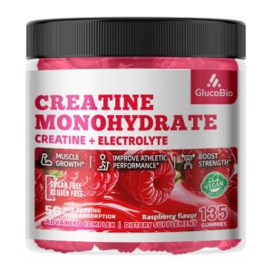 Version 1.0.0 Frente de etiqueta de gomitas de creatina