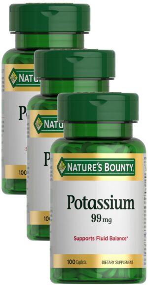 Tabletas gluconato de potasio 99 mg