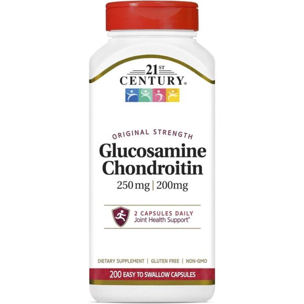 Envase de glucosamina condroitina 200 cápsulas