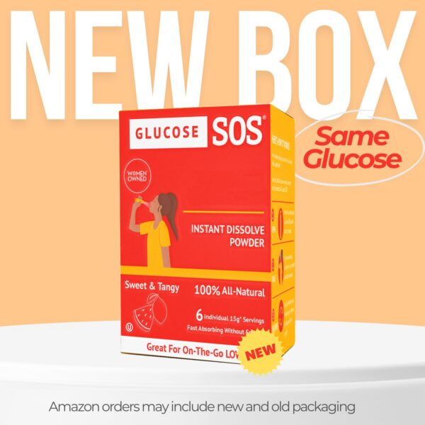 Version 1.0.0 Sobres individuales de glucosa en empaque