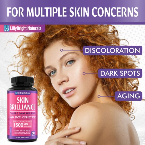 Frasco de cápsulas Glutatión 1500 mcg