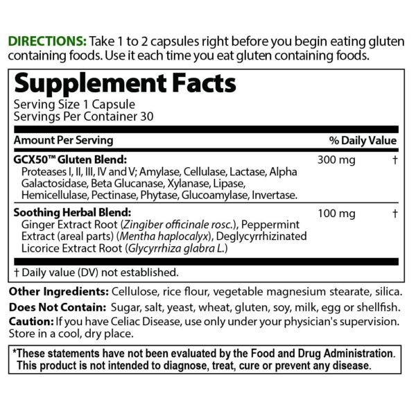 Version 1.0.0 Cápsulas multicolor de Gluten Cutter