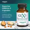 Version 1.0.0 Etiqueta GLX3 Omega-3 en envase