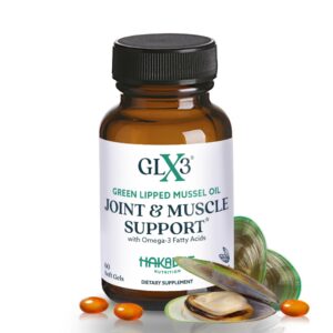 Suplemento GLX3 Omega-3 mejillón labio verde envase