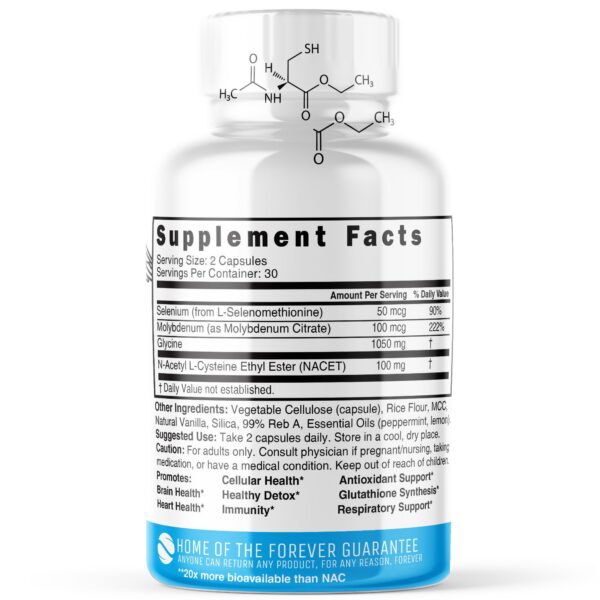 Version 1.0.0 Cápsulas GlyNAC-ET NAC