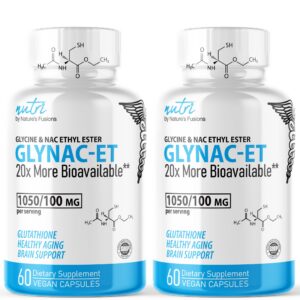 Frasco GlyNAC-ET NAC con etiqueta