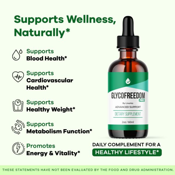 GlycoFreedom Drops LIVORKA gotero