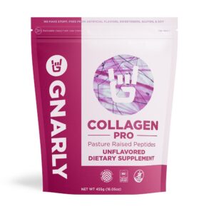 Version 1.0.0 Frente del envase Gnarly Collagen Pro 16.05 oz