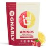 Gnarly Nutrition amino esenciales polvo Berry Lemonade etiqueta frontal