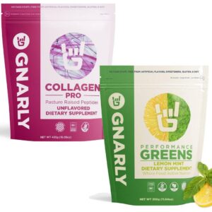 Frente de los productos Gnarly Nutrition