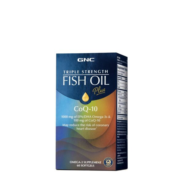 Frasco GNC Omega-3 Recubierta