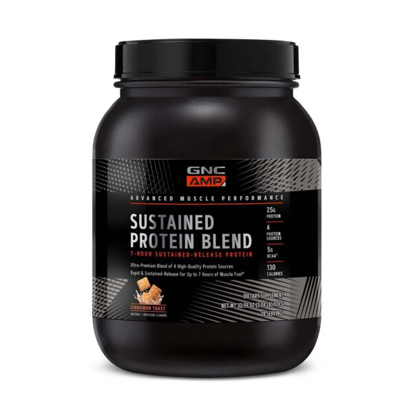 Frente de GNC AMP Sustained Protein Blend