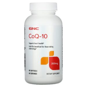 Cápsulas suaves GNC CoQ10 200 mg