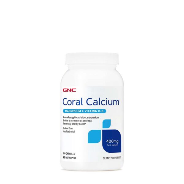 GNC Coral Calcium frasco