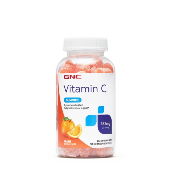 GNC gomitas vitamina c 282mg apoyo inmunológico 120 unidades