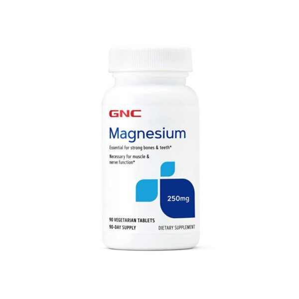 GNC Magnesio 250 mg tabletas