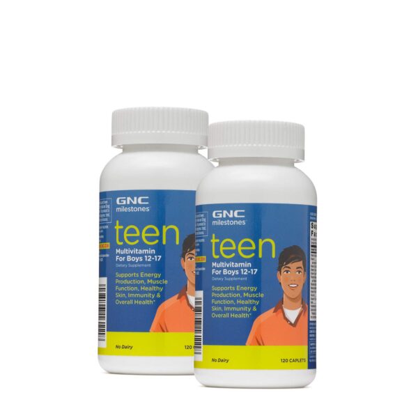 GNC Milestones multivitaminico para adolescentes paquete doble