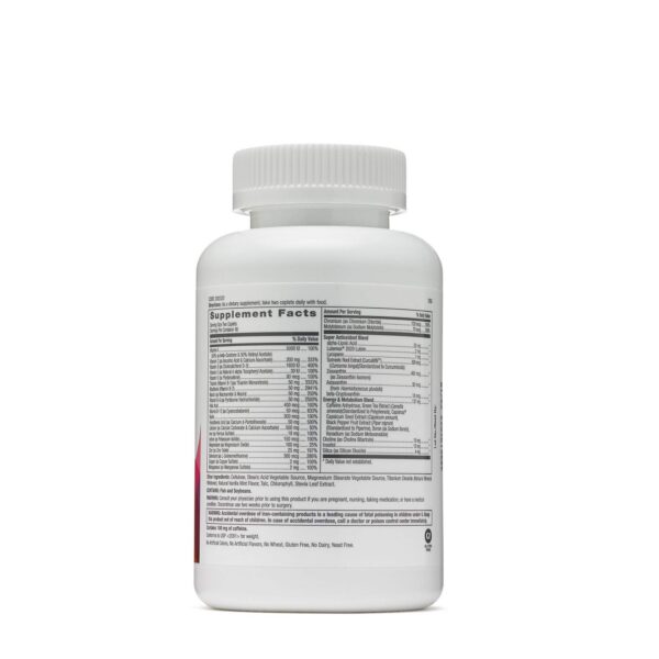 GNC multivitaminico mujer 180 capsulas beneficio energia metabolismo