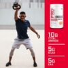 Etiqueta trasera de GNC Pro Performance Amino Complete Tangy Orange
