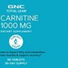 GNC Total Lean L-Carnitine 1000 mg etiqueta frontal