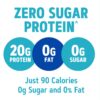 GNC Total Lean Zero Sugar Protein powder container