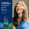 Empaque y etiqueta de Omega-3