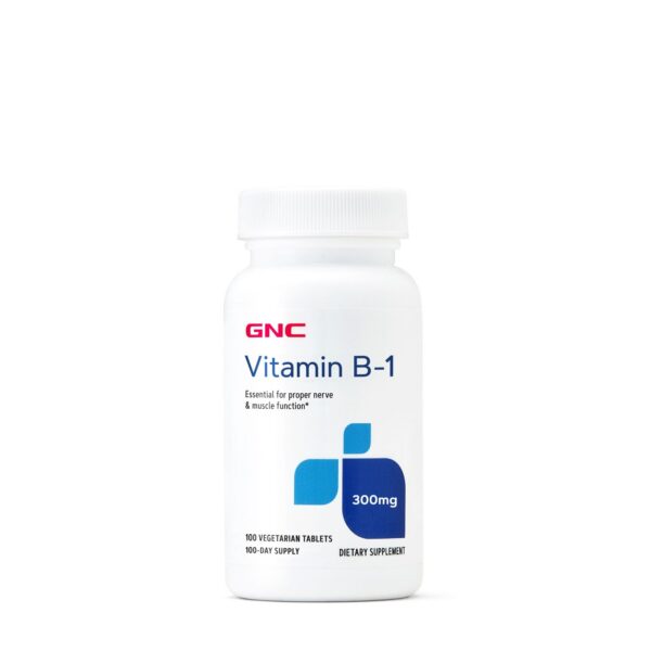 Frente de GNC Vitamina B-1 300 mg